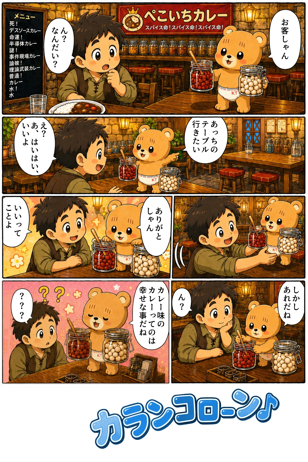 第4話『カレー屋狂騒曲！』