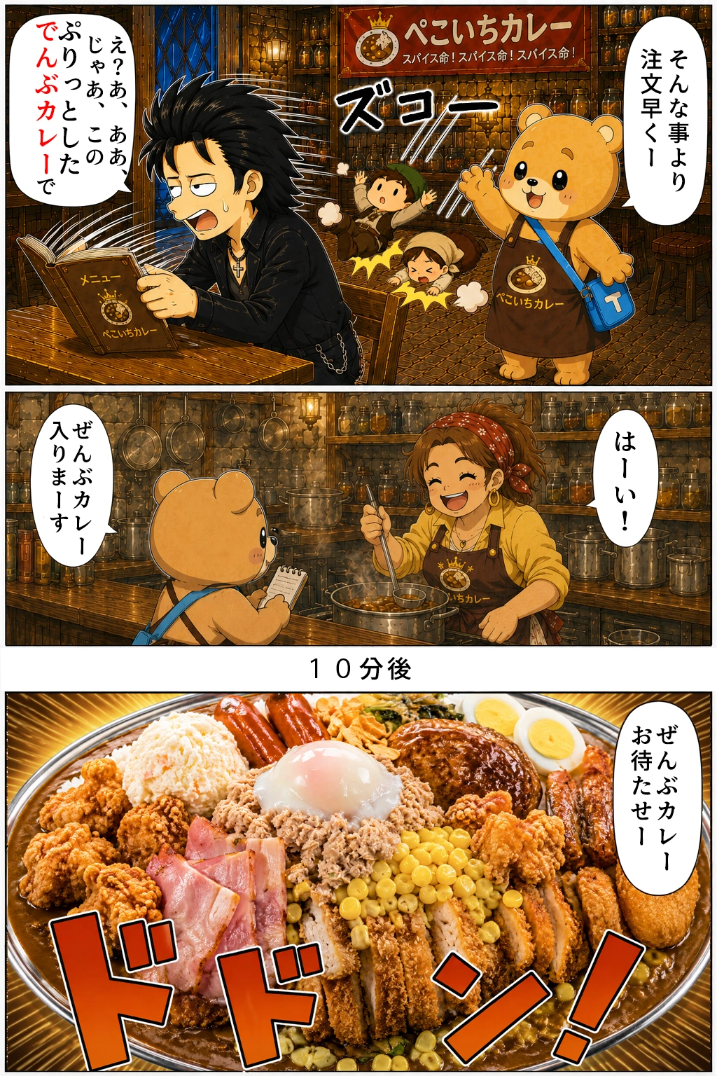 第4話『カレー屋狂騒曲！』
